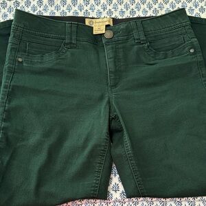 Denizen from Levi's Women's Forest Green Skinny Jeans